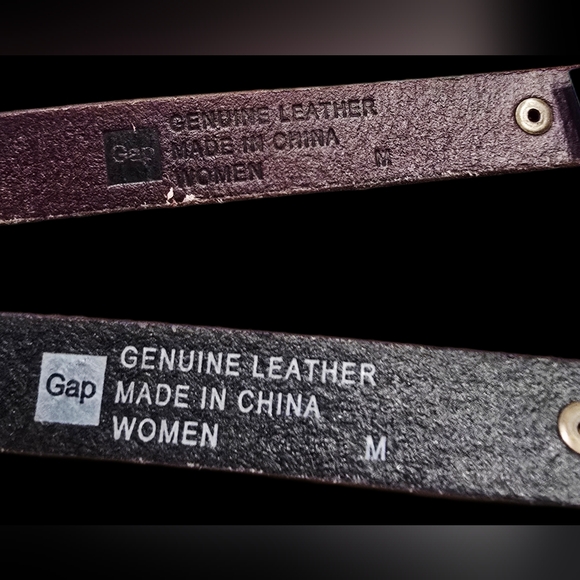 GAP Studded Leather Belts - Set of 2 Black and Brown main image 7